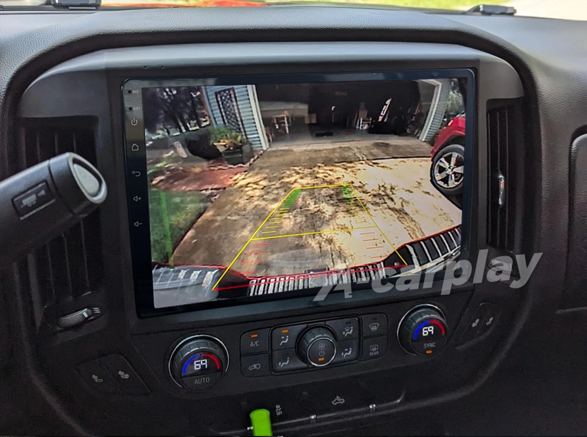 Carplay For 2014-2018 Chevrolet Silverado GMC Sierra Stereo Radio Car GPS Wifi
