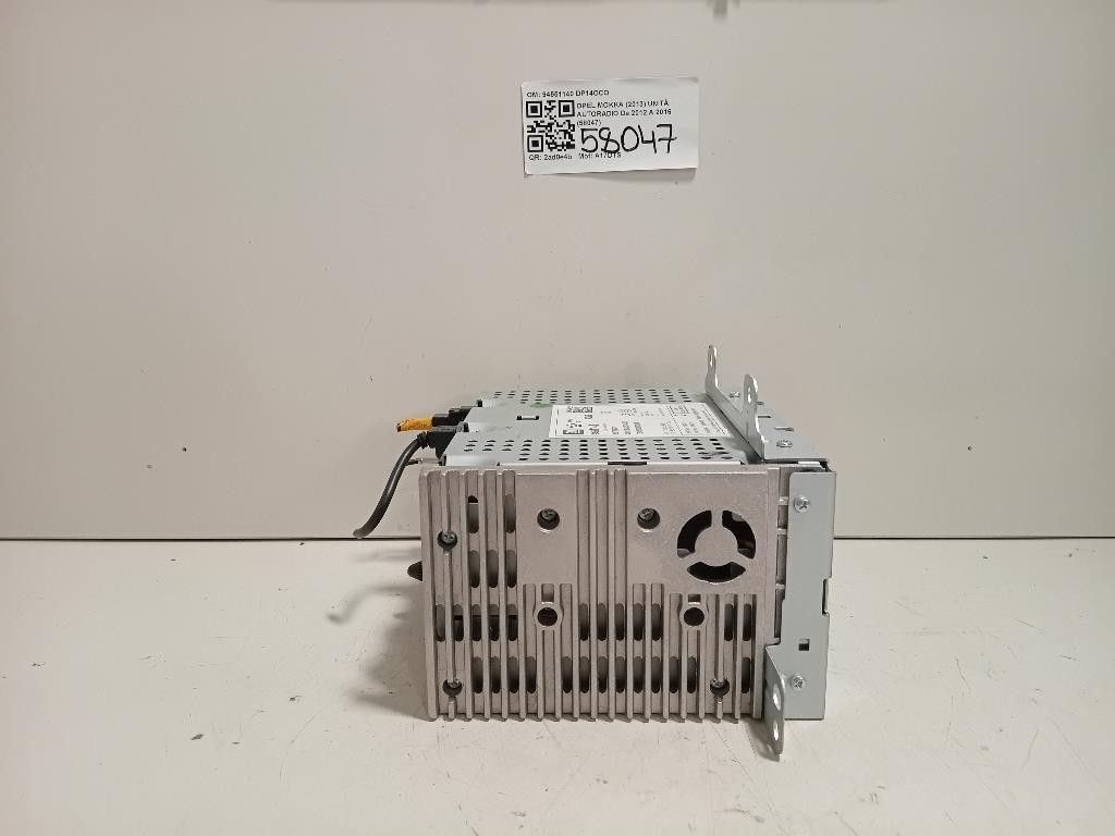 OPEL Mokka 1st Gen Autoradio 94551140 A17DTS Diesel Car Radio