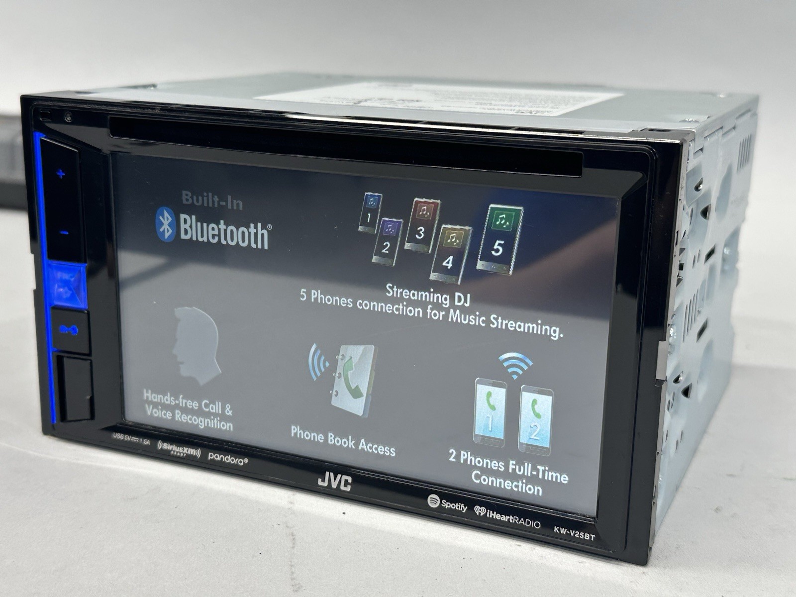 JVC KW-V25BT Double Din 6.2″ Multi-Media Radio Receiver