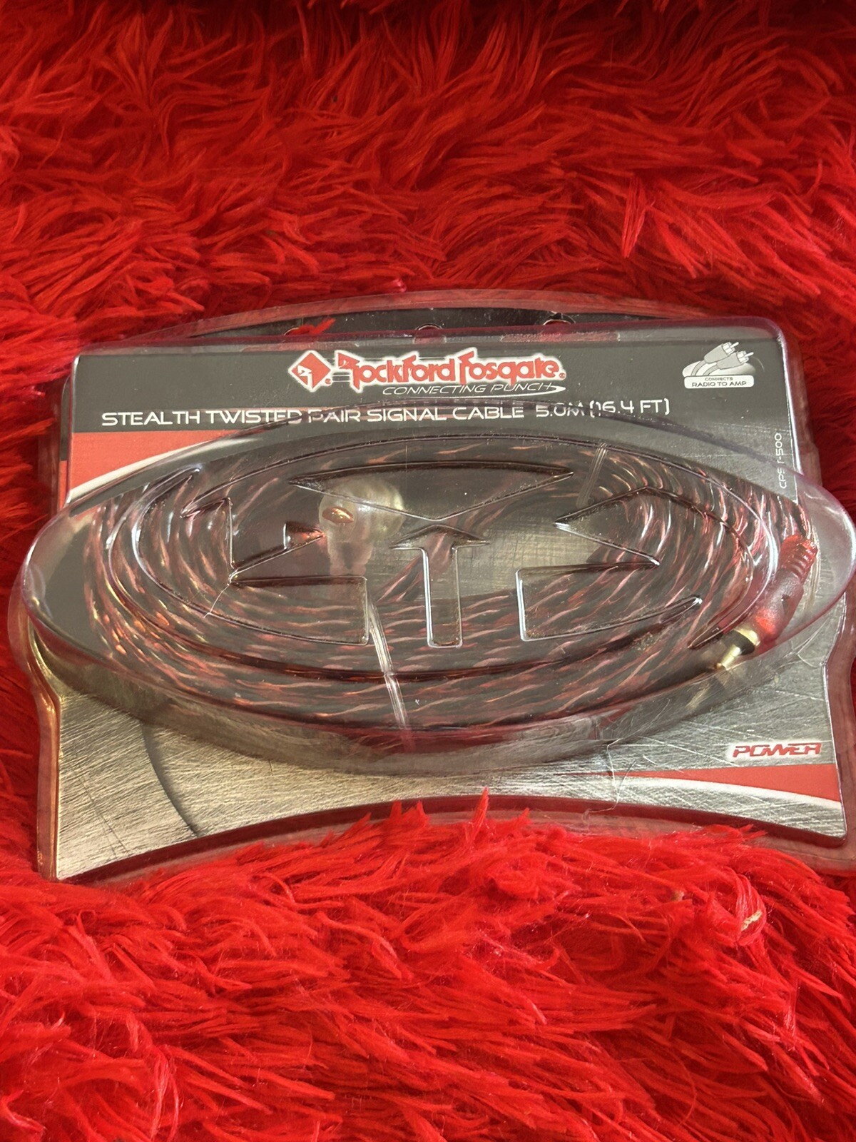 Rockford Fosgate Stealth Twisted Pair Signal Cable 5.m 16.4 ft.