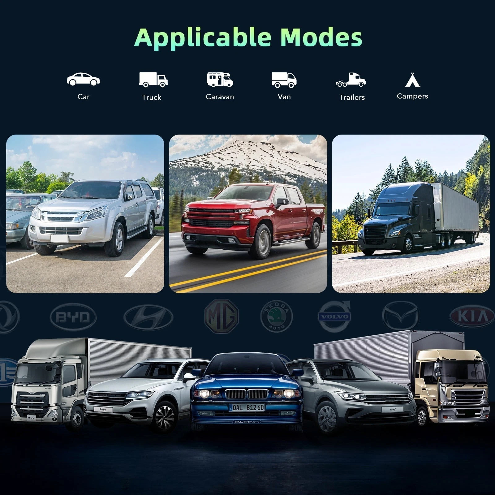 Lamtto 10.26″ Portable Wireless Apple CarPlay/Android Auto HD Touch Screen FM BT