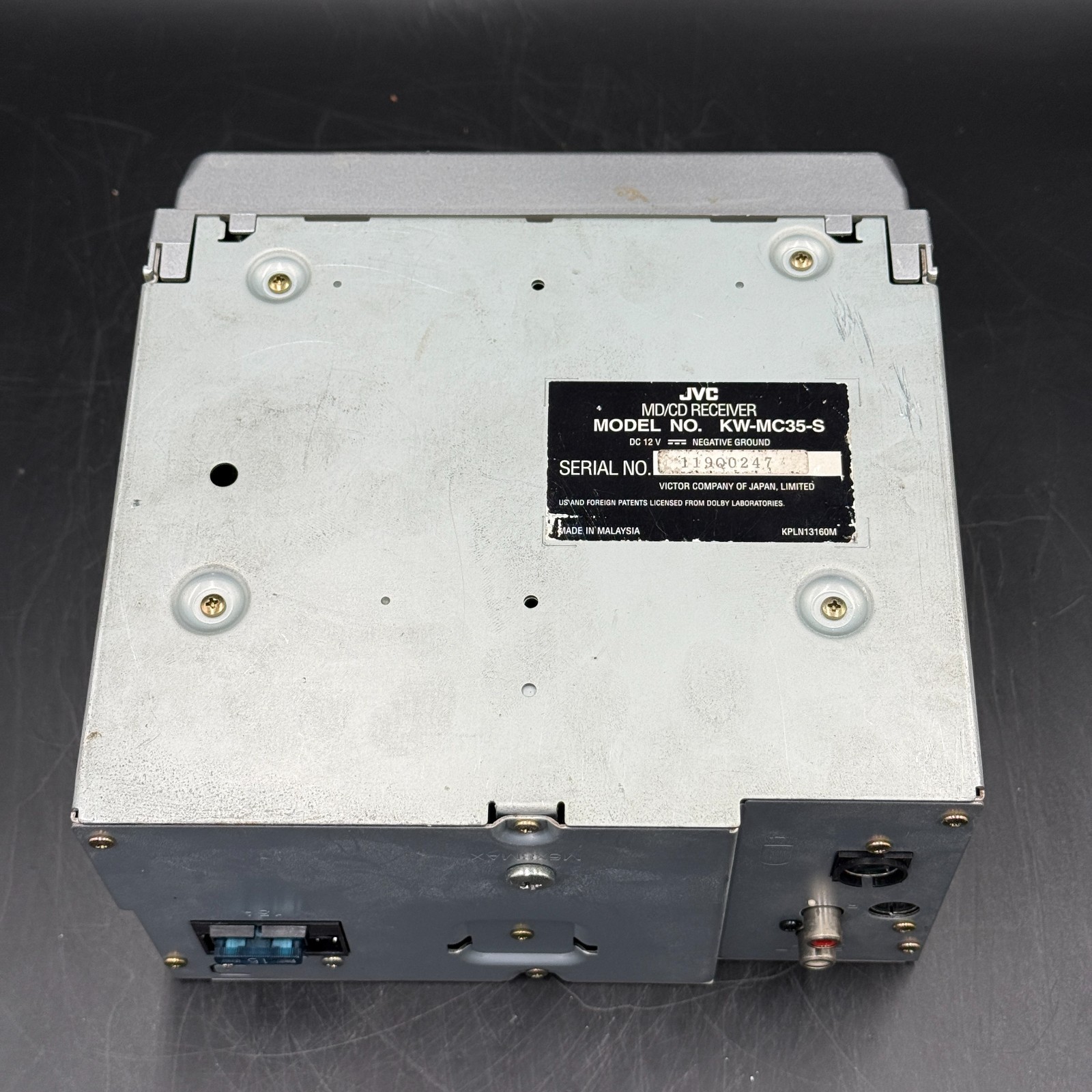 JVC KW-MC35 Car Audio 2DIN CD MD Bluetooth Ready Vintage JDM Tested In Stock