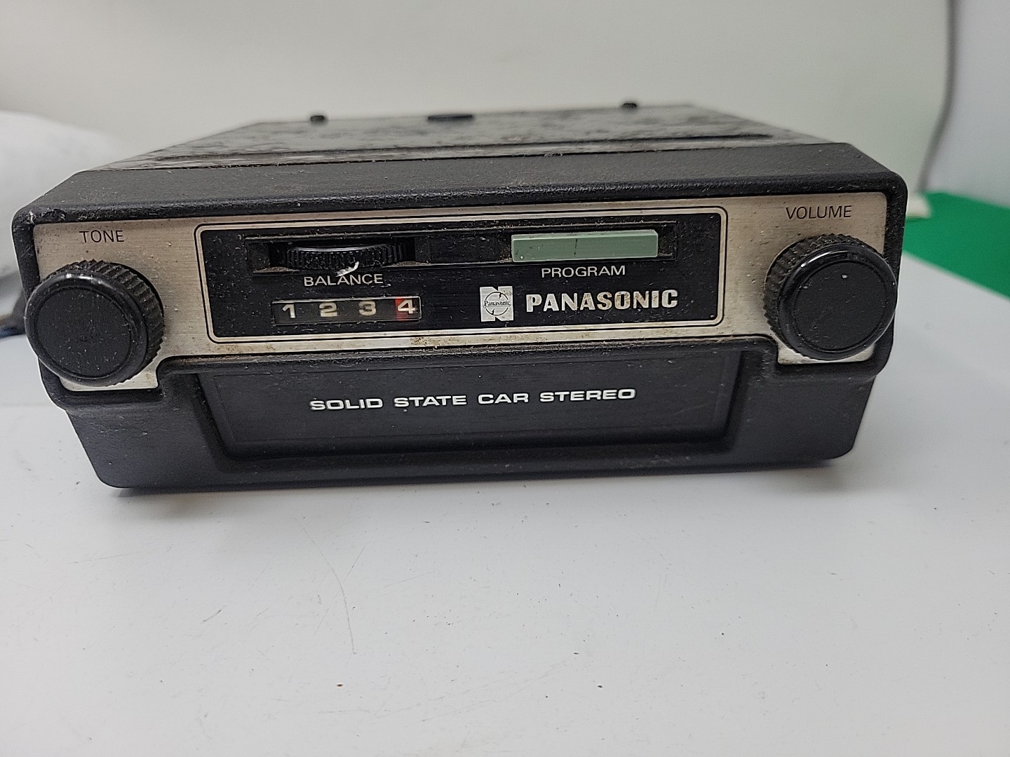 PANASONIC Cx-355eu Car Radio 8 Track Player Stereo RARE Vintage Not Tested