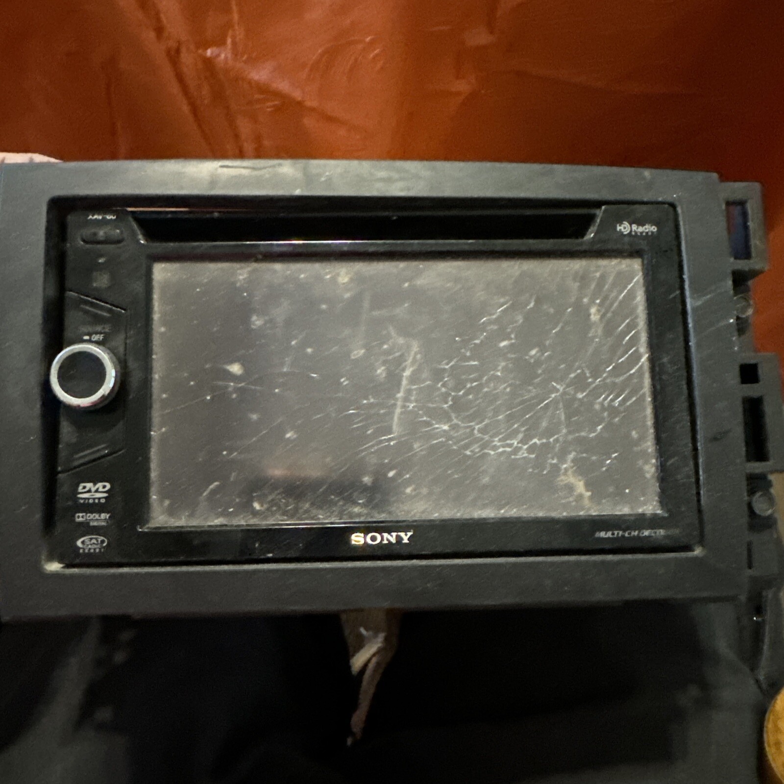 Sony XAV-60 Untested Head Unit As Pictured