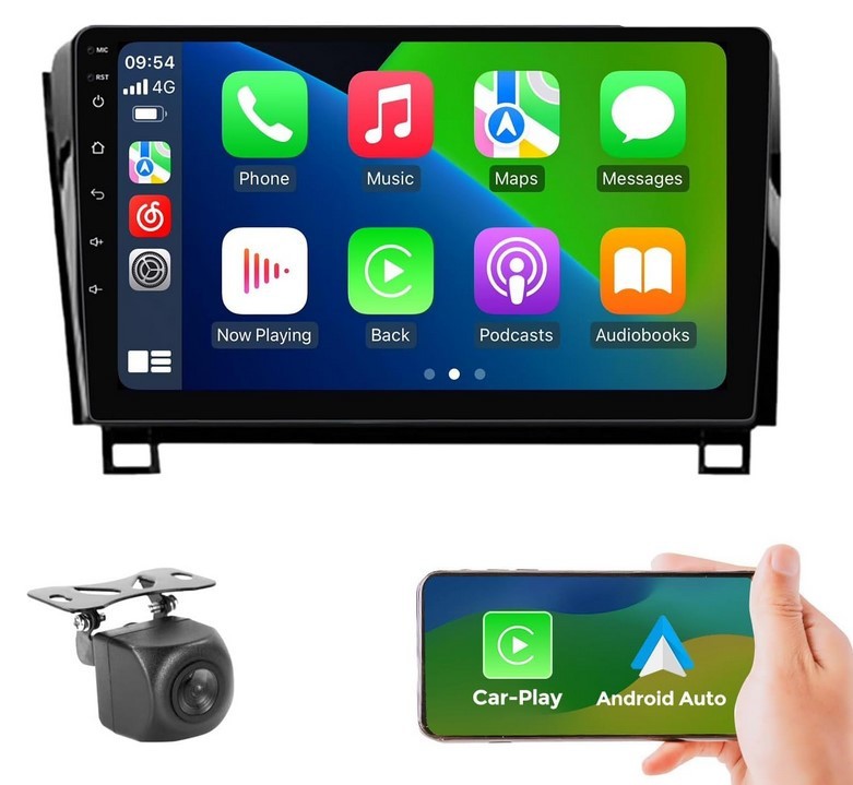 Toyota Tundra Carplay Radio 2007-2013 Sequoia 2008-2018 GPS BT Radio