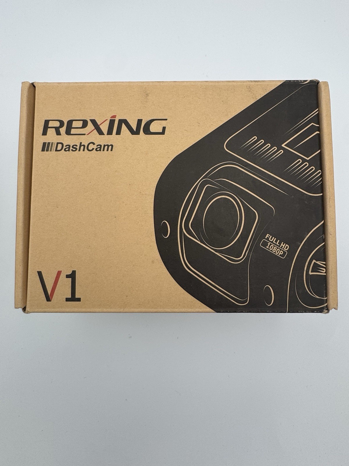 Rexing V1 Dash Cam 1080P HD 170° Wide Angle G-Sensor w/ 64GB SD Card & Box
