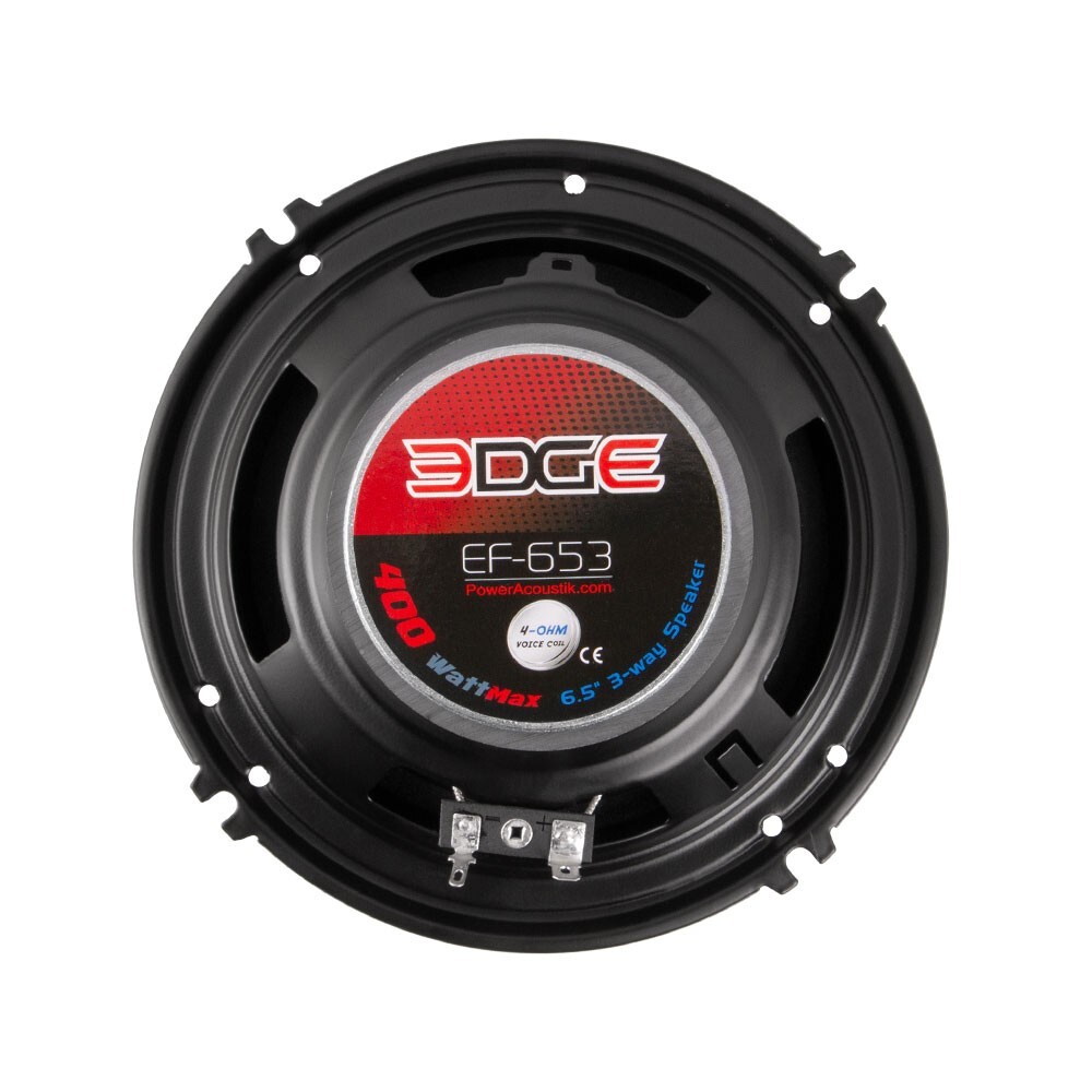 PL40B Single DIN AF/FM Car Stereo w/4X 6.5″ 400 Watts Coaxial Car Speakers