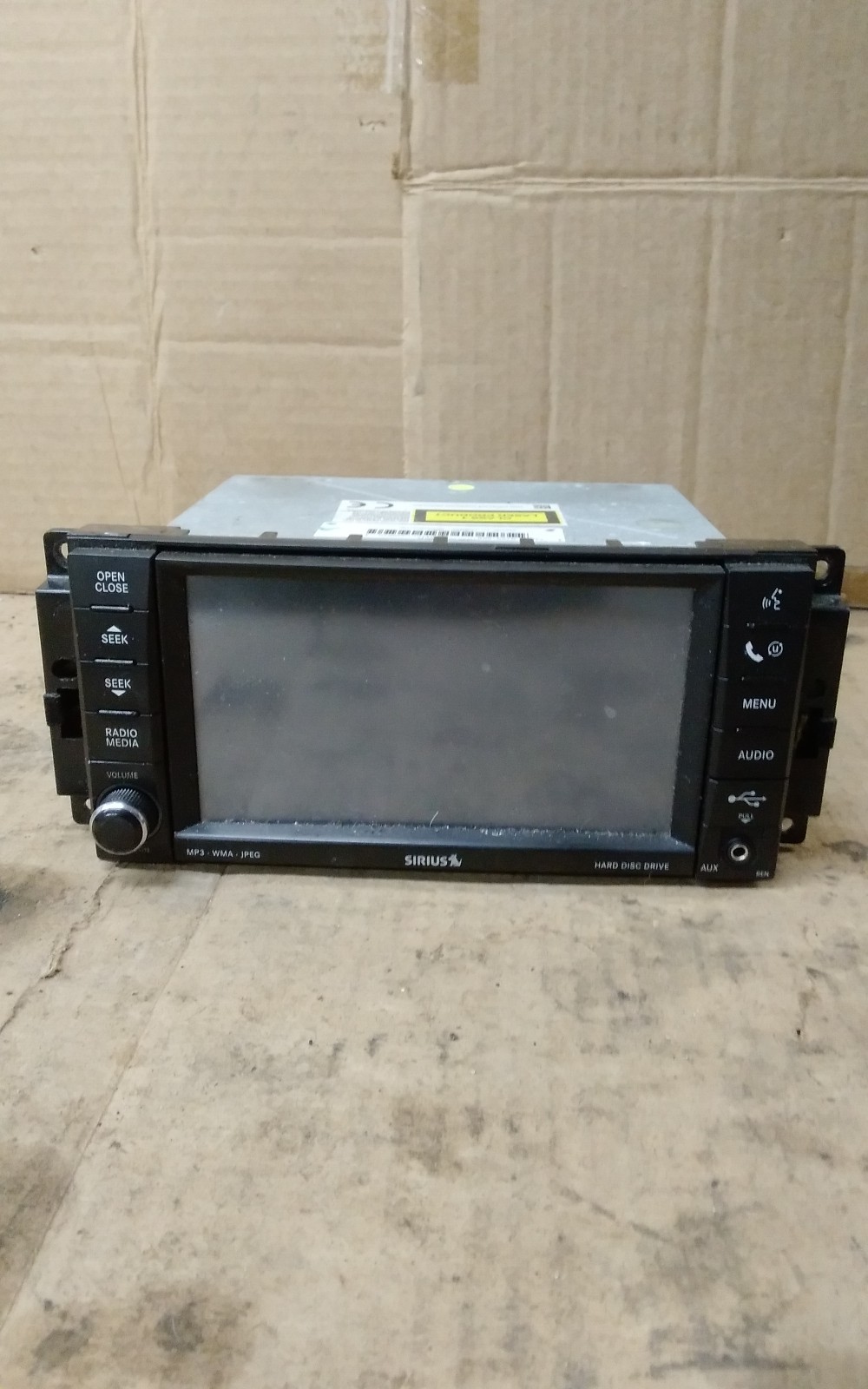 2009 DODGE JOURNEY RADIO AUDIO AM FM CD STEREO RECEIVER WITHOUT NAVIGATION