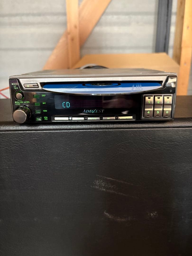 ADDZEST DRX9255 Vintage JDM CD Head Unit Car Stereo Tested Working