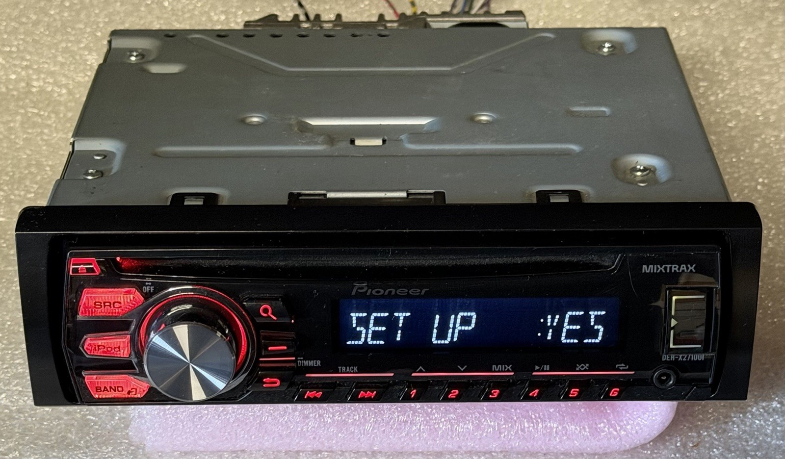Pioneer DEH-X2710UI CD MP3 USB AUX Car Stereo Detachable Face Tested Working