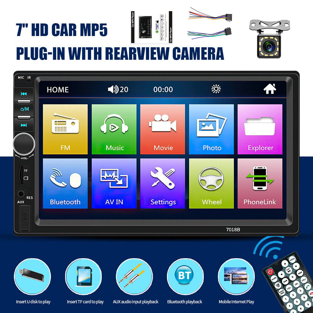 7inch 2 Din Car Radio MP5 Player For Autoradio Multimedia Player Touch Screen