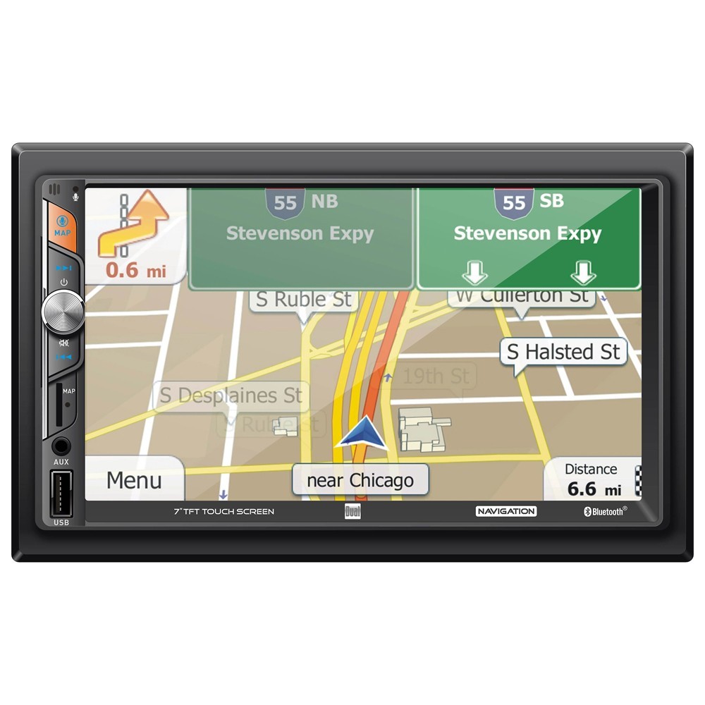Dual 7″ Navigation Bluetooth Car Stereo AM/FM Radio for Acura TL 1999-2003