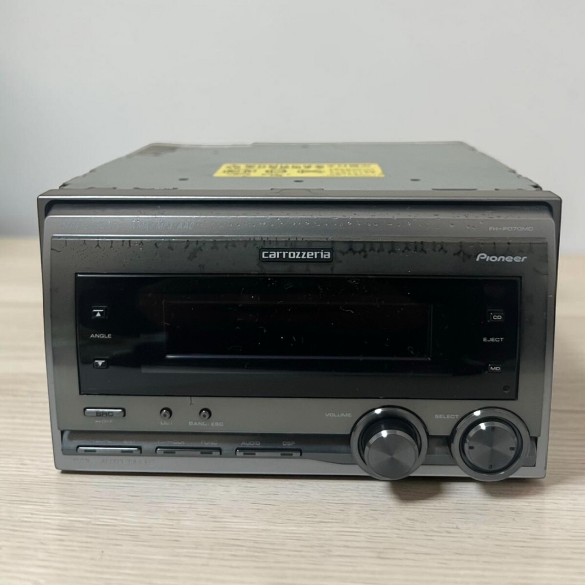 Pioneer Carrozzeria FH-P070MD 2DIN Car Audio CD MD Receiver Good GP
