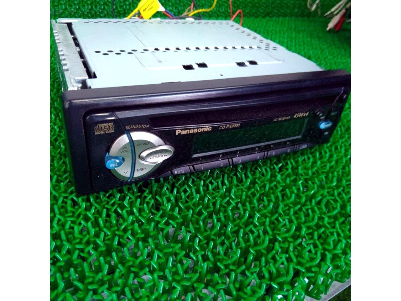 Panasonic CQ-RX3000D Car Stereo Receiver Tested Working w/ Harness