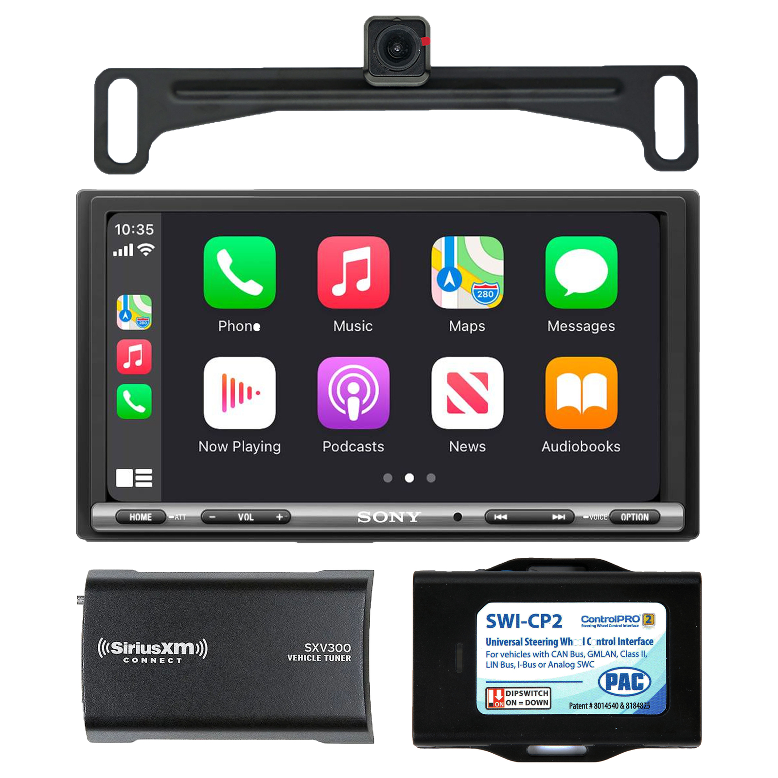 Sony XAV-AX3200, Double DIN Digital Media Receiver – w/ Camera, SiriusXM, SWC