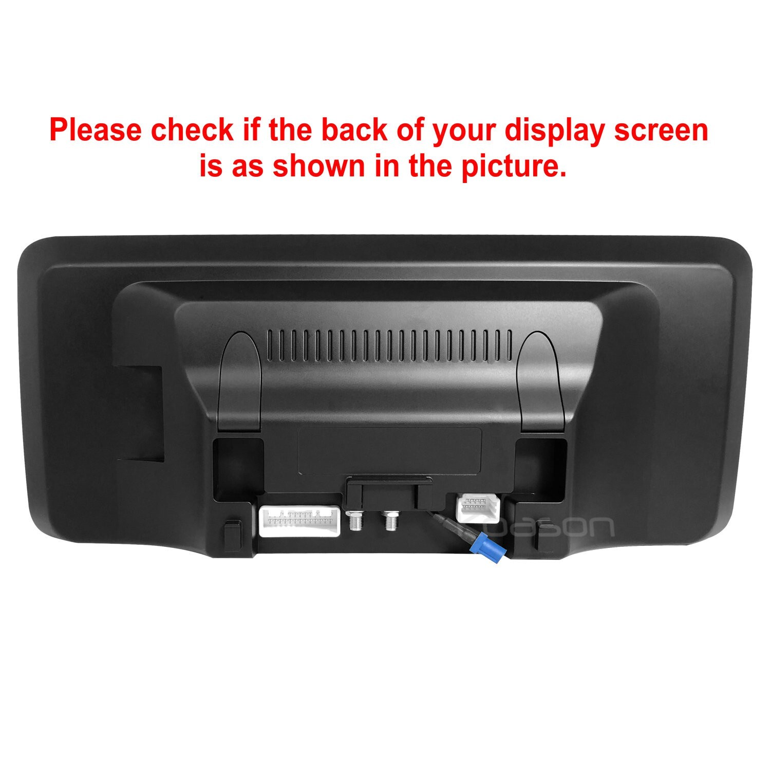 Ugode Plastic Frame Base Stand Bracket for 12.3inch Benz C W204 Screen LHD