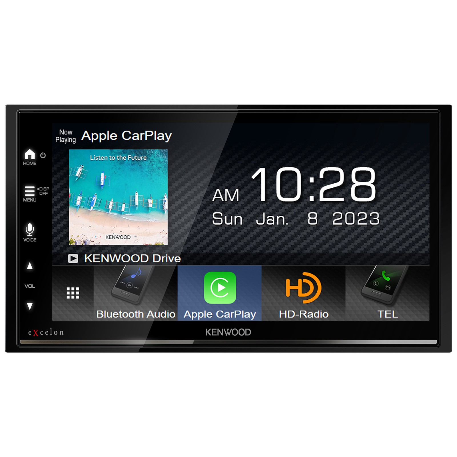 Kenwood DMX809S, eXcelon 6.8″ Digital Multimedia Receiver w/ Apple CarPlay