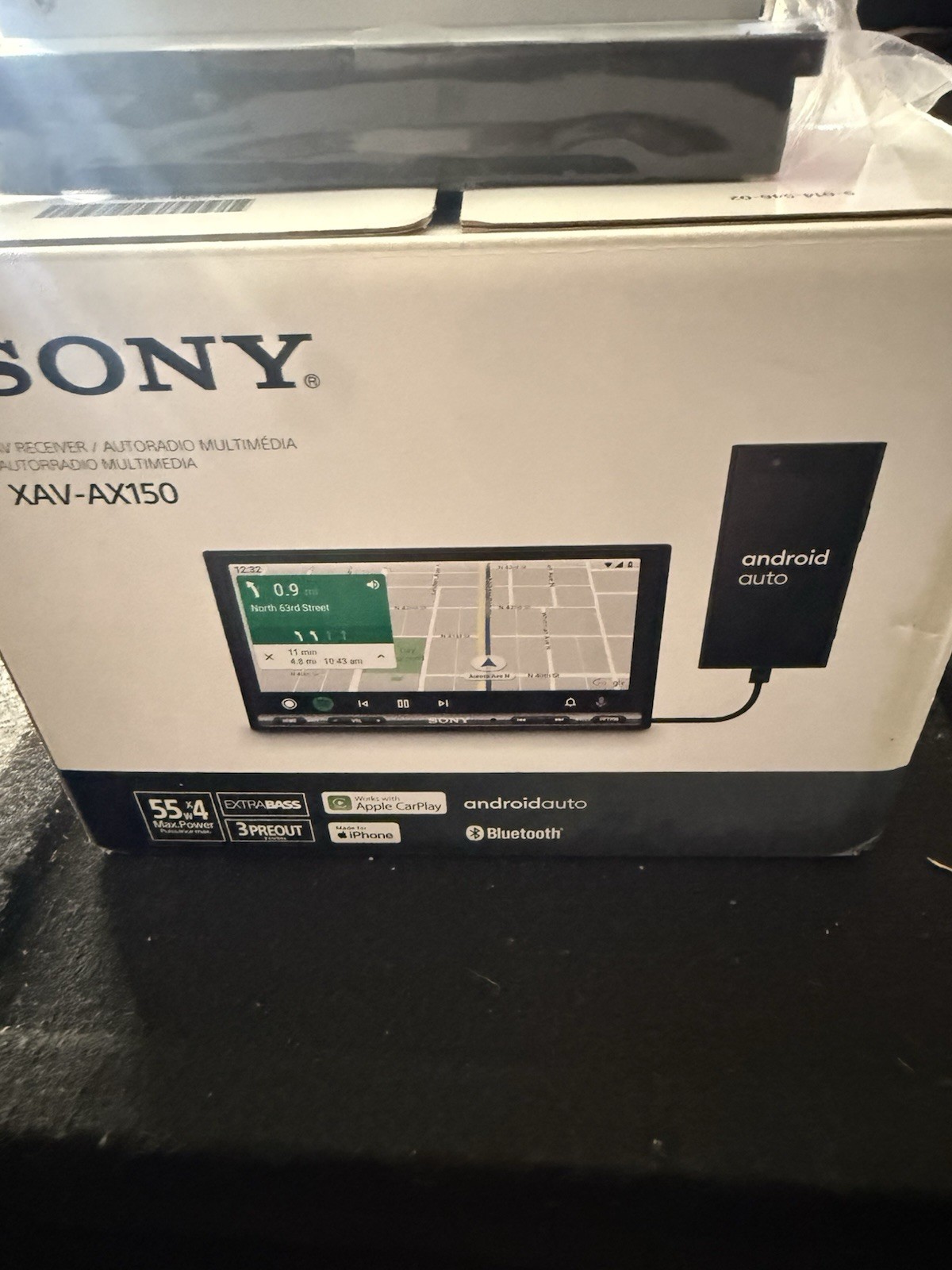 SONY XAV-AX150 6.95″ Apple CarPlay Android Auto AV Digital Media Receiver