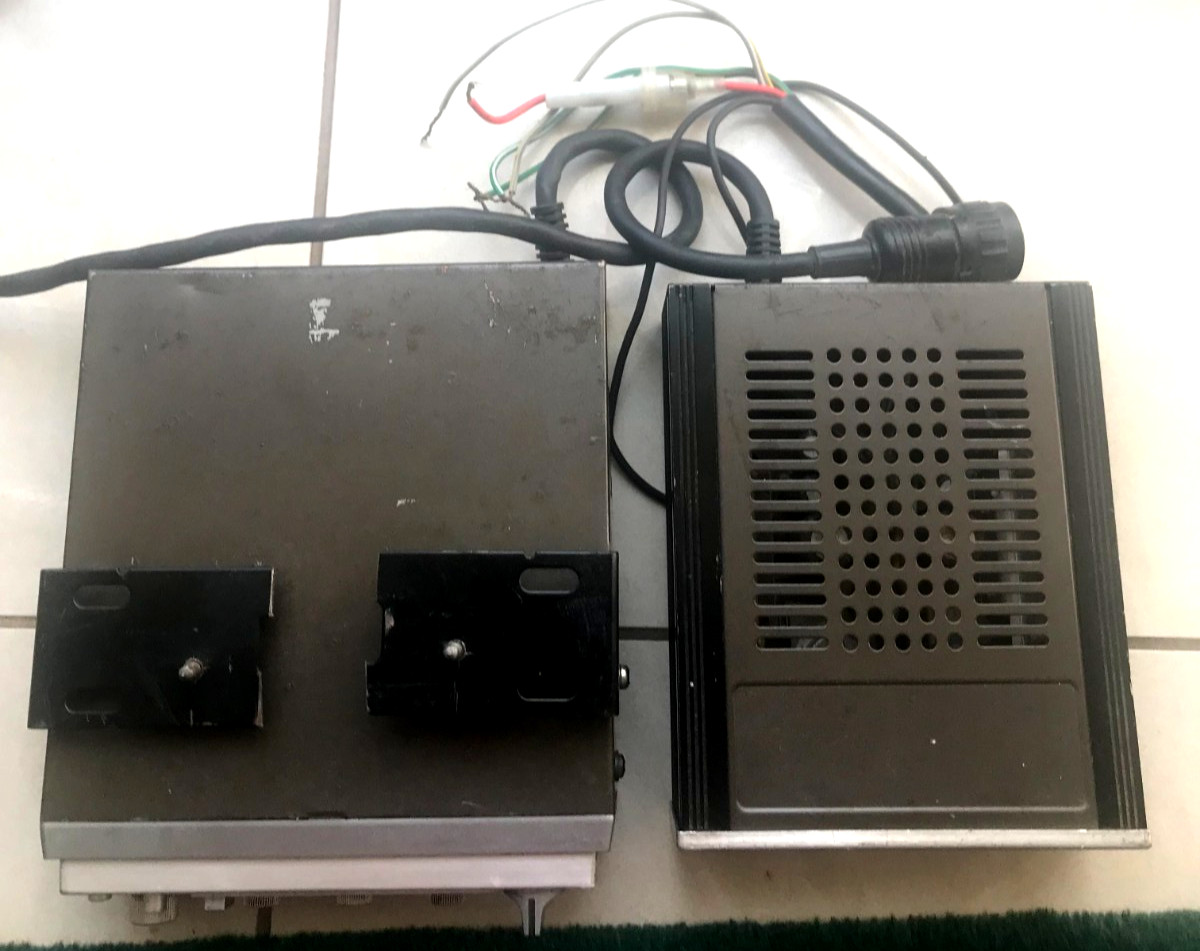 VINTAGE PIONEER CAR STEREO CASSETTE PLAYER KP88G, GM-40 AMPLIFIER & SPEAKERS