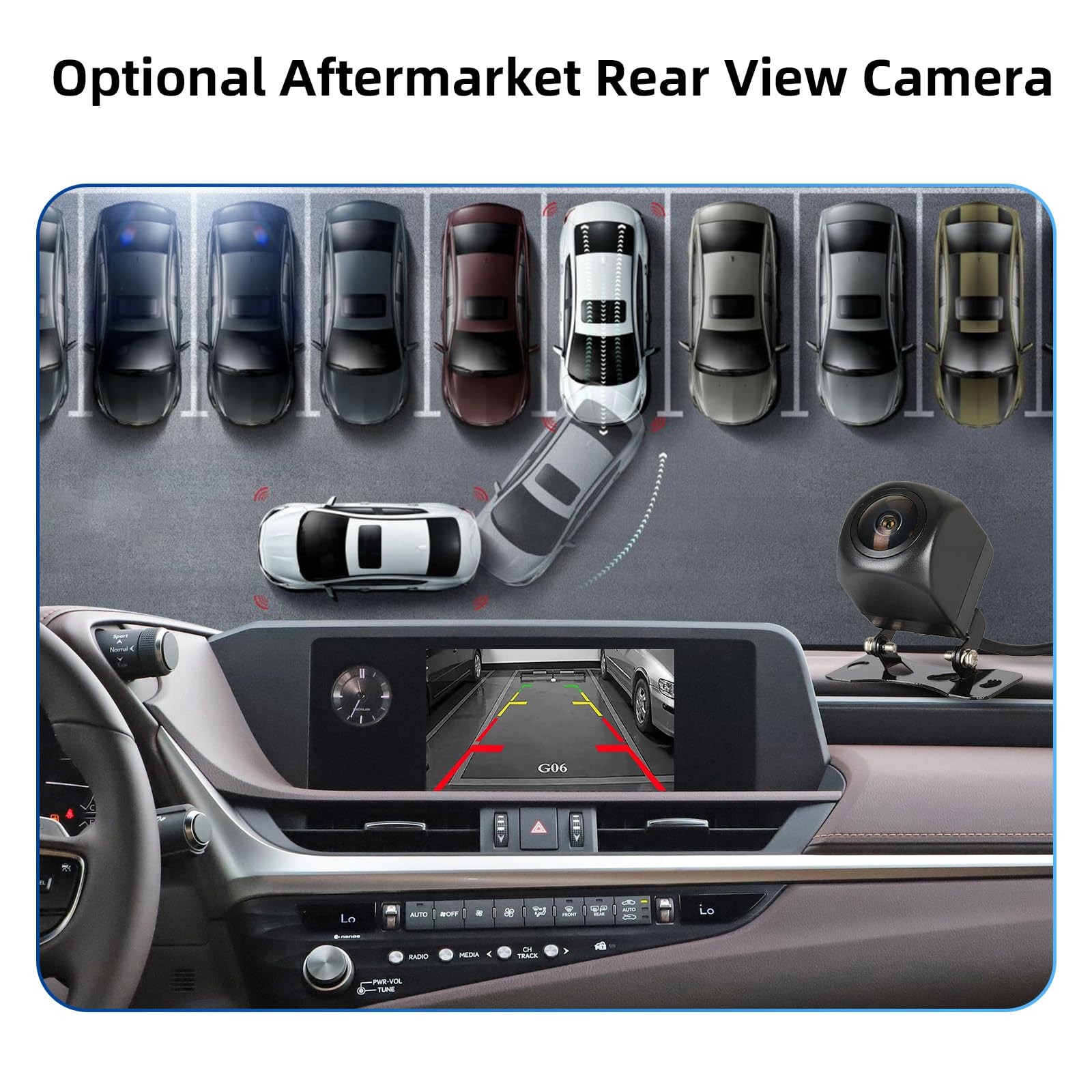 ANYFAR Decoder Adapter Kit for Lexus 2018-2021 | Wireless CarPlay/Android Auto