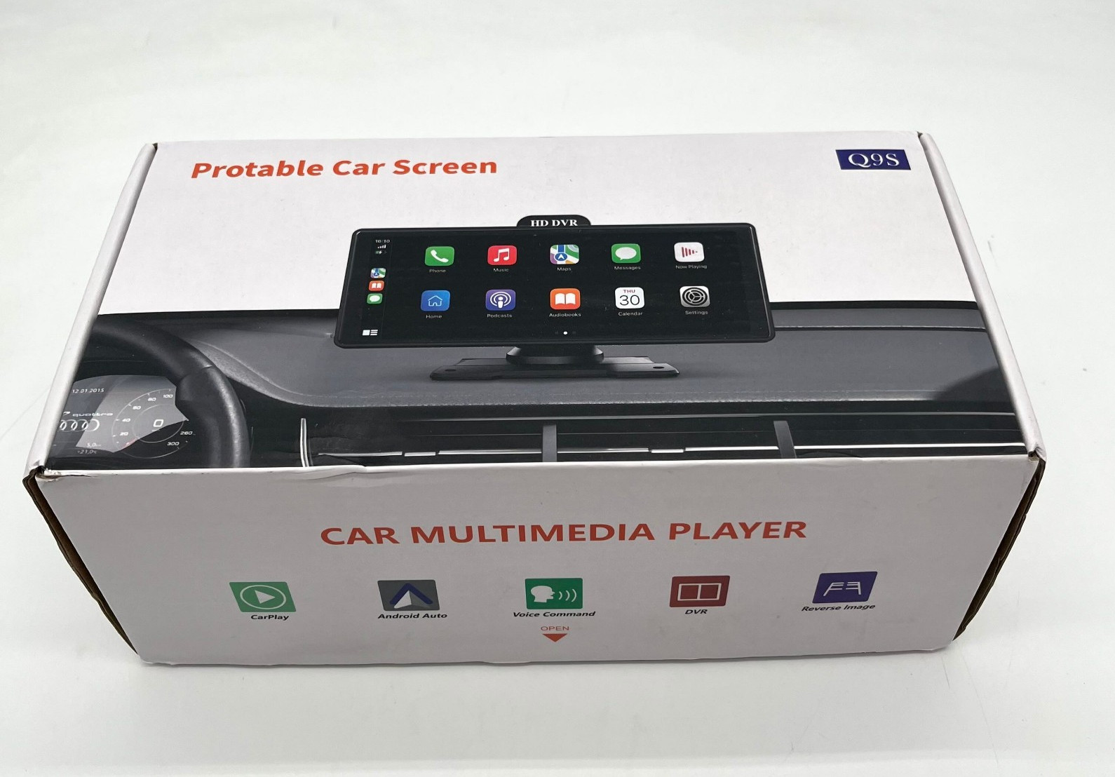 Smart Touch 10.26″ Screen Car Multimedia Player with Voice Command Model: Q9S