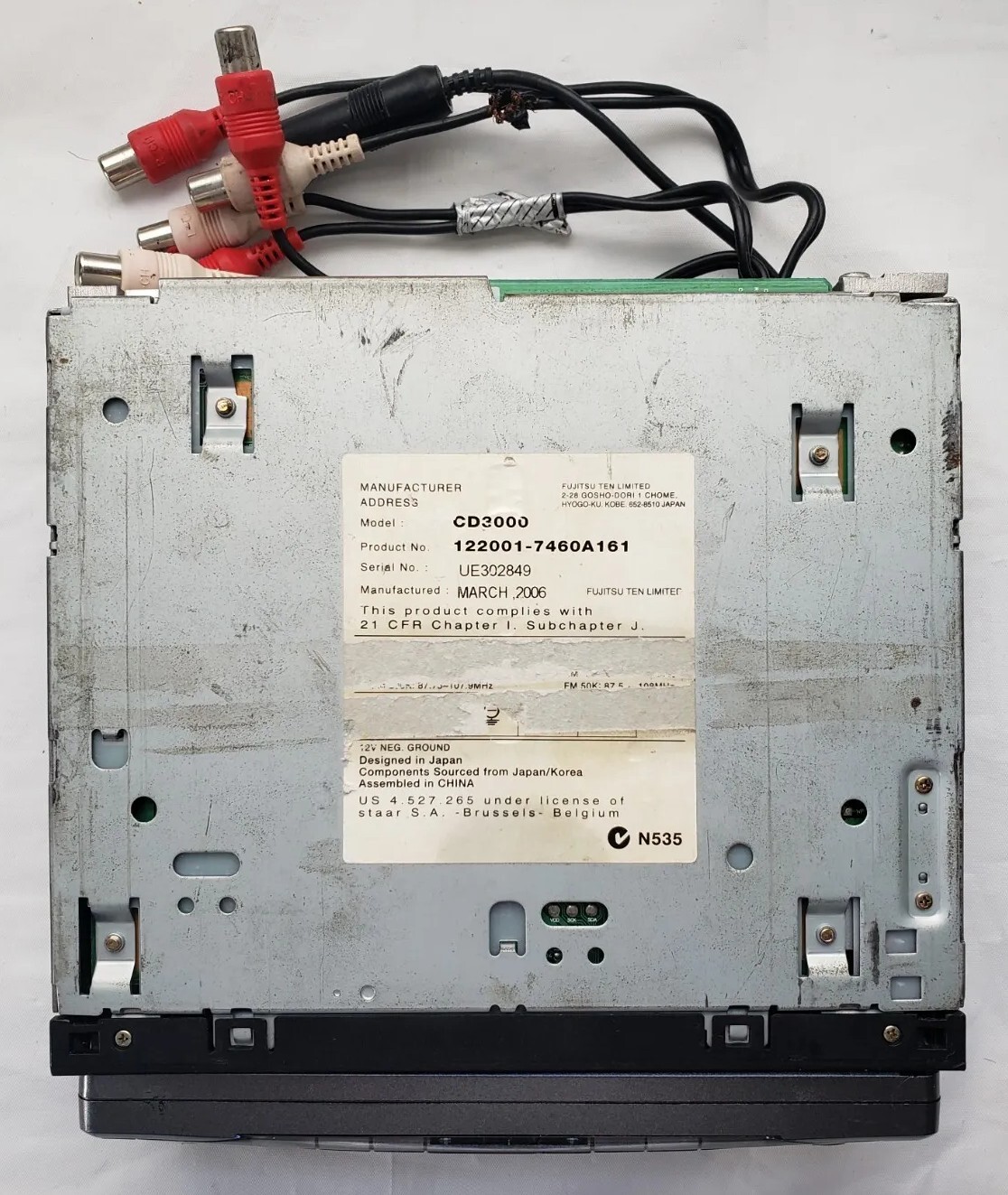 Eclipse CD3000 headunit