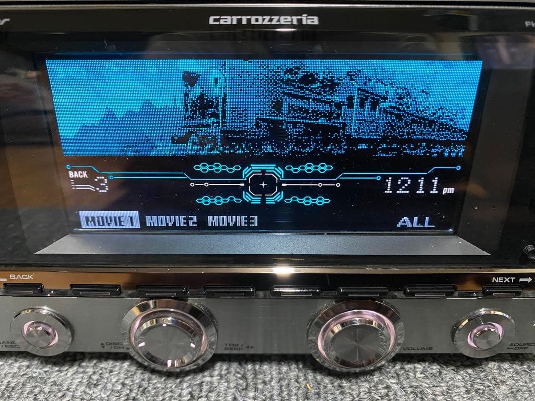 Pioneer Carrozzeria FH-P099MD 2DIN CD MD Receiver For Repair As-Is Japan