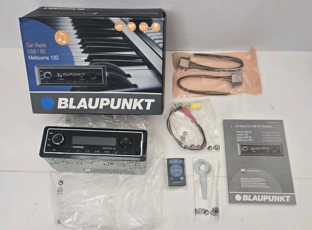 Blaupunkt Melbourne 120 Car Radio Stereo Receiver Brand New In Box NIB Mechless