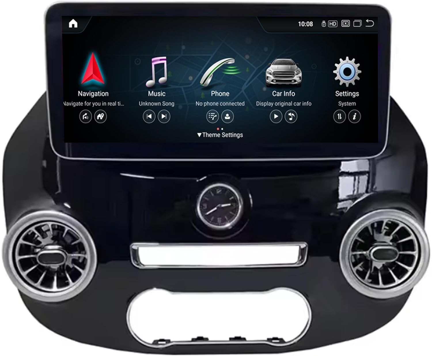 12.3″ Android Car Radio Stereo Carplay Player GPS For Mercedes-Benz Vito Metris