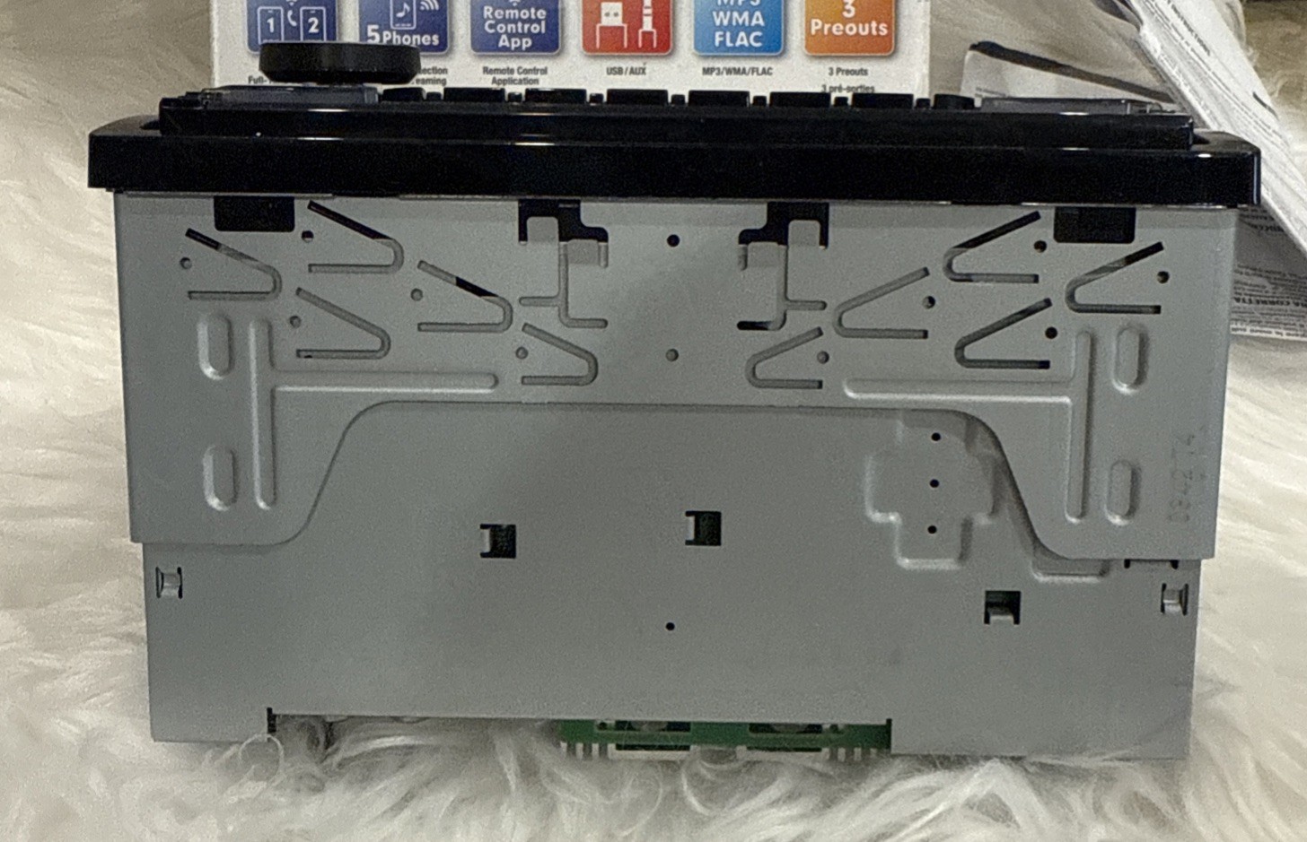 JVC KD-X38MBS Single DIN Marine MotorSport Bluetooth USB AUX LED- OPEN BOX!