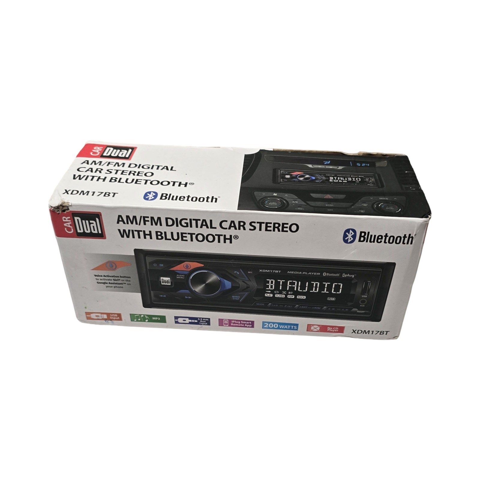 Dual XDM17BT Multiplayer Bluetooth Stereo Head Unit Radio