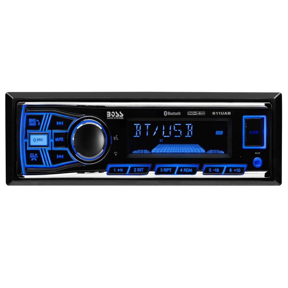 Boss 611UAB Bluetooth MP3 Car Stereo AM/FM Radio & kit for 1995- 2002 GMC Sierra