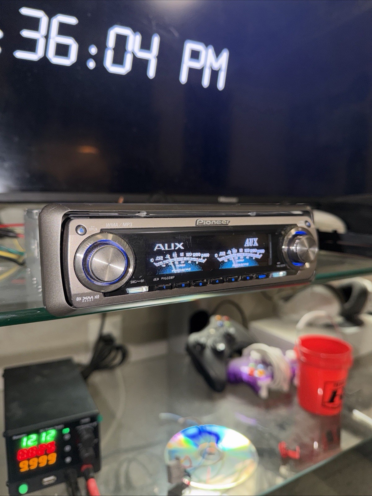 🐠🐟Pioneer DEH-P8600MP CD MP3 WMA Head Unit/stereo Bluetooth Tested Working🐟🐠