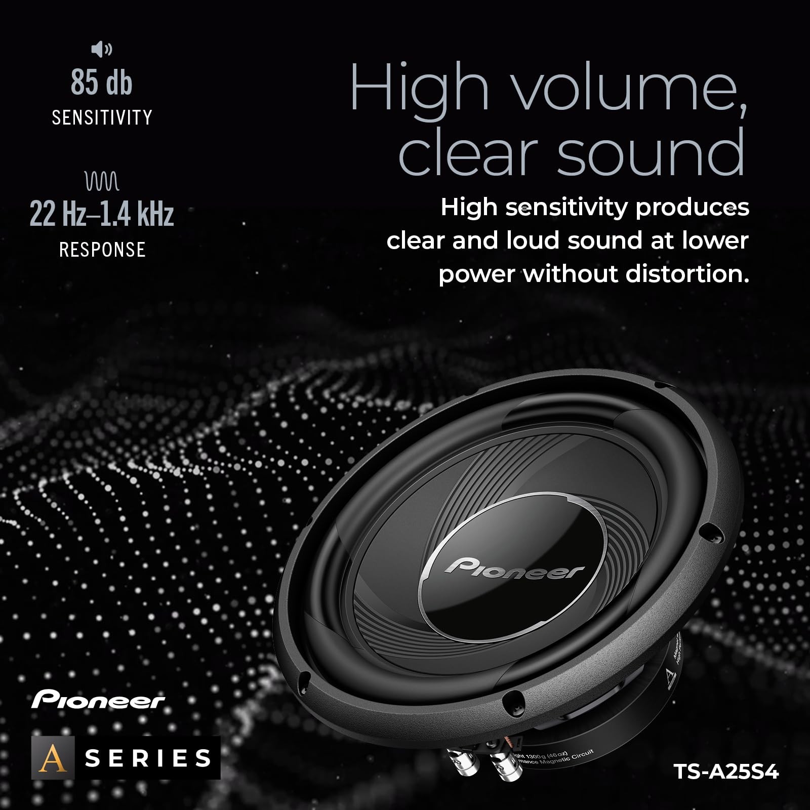 10 Single VC 1200W WOOFER