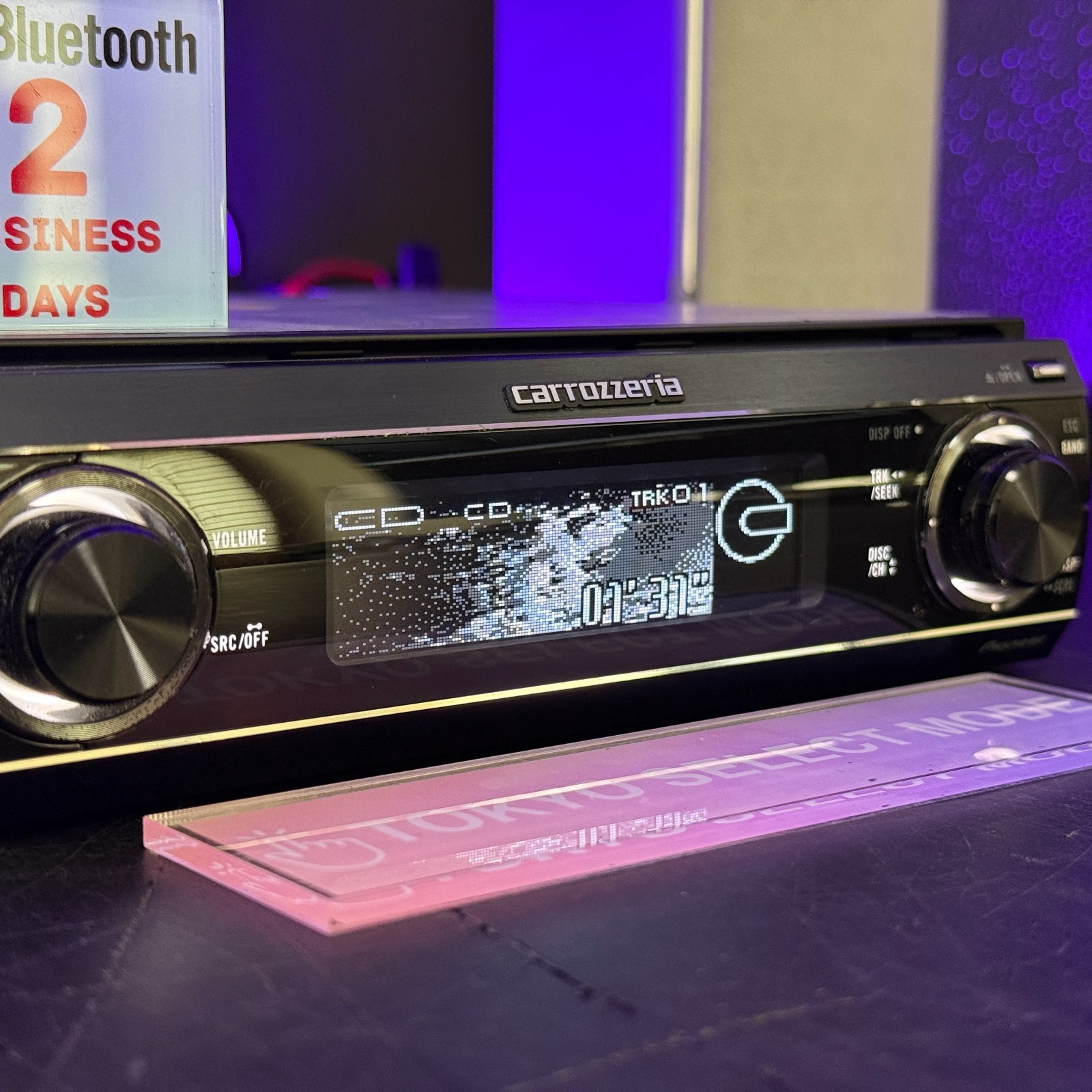 Pioneer Carrozzeria DEH-P940 CD Player DSP SFC AUX 1DIN Added BT Tested In Stock
