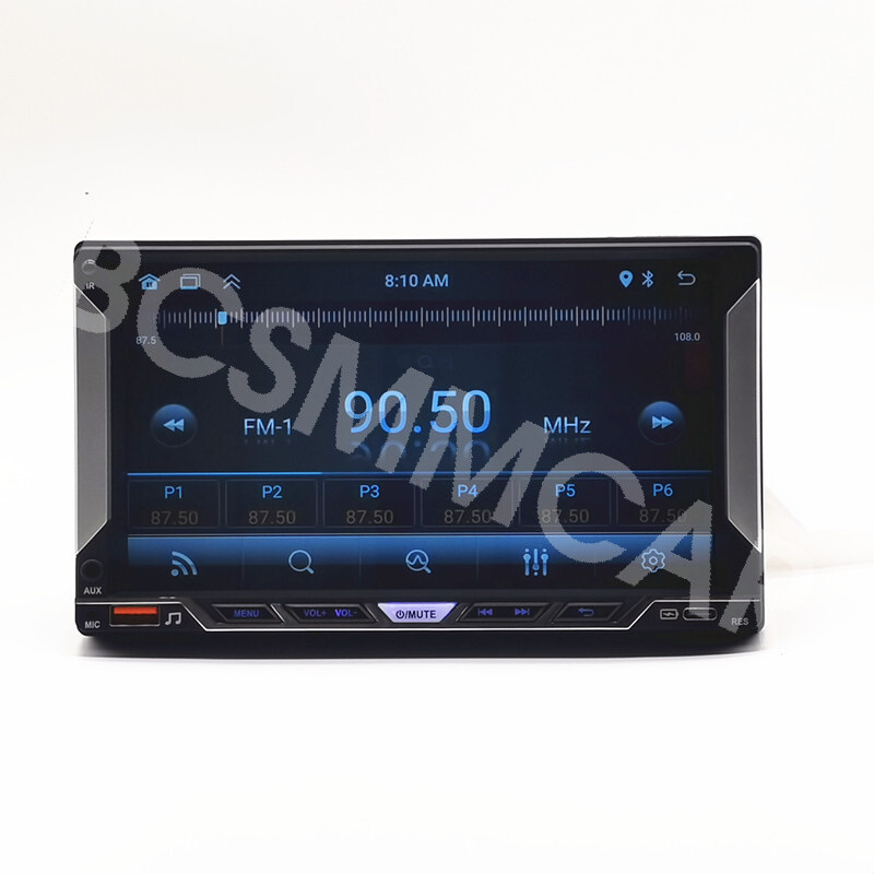 7 inch 2Din Car Multimedia MP5 Player GPS WiFi For CarPlay Android Auto FM AUX