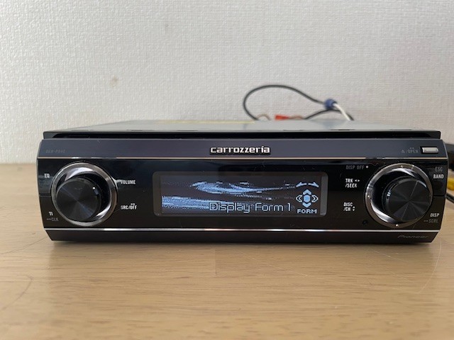 Pioneer Carrozzeria DEH-P940 1DIN Car Audio CD PLayer DSP SFC AUX Tested