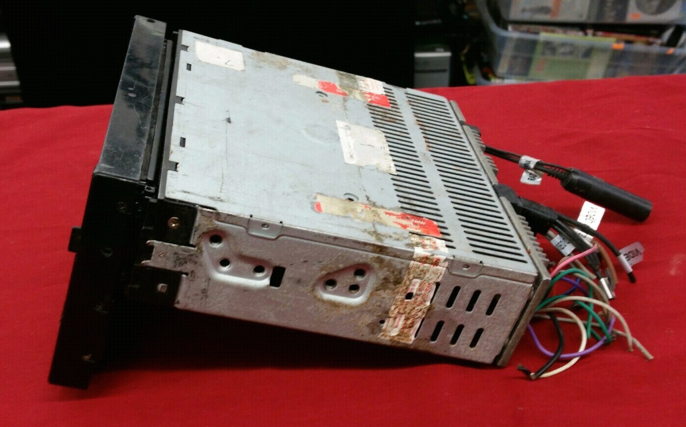 BROKEN AS IS Nitro BMWX-5392B 7-Inch Single DIN In Dash DVD/CD/AM/FM/MP3/MP4