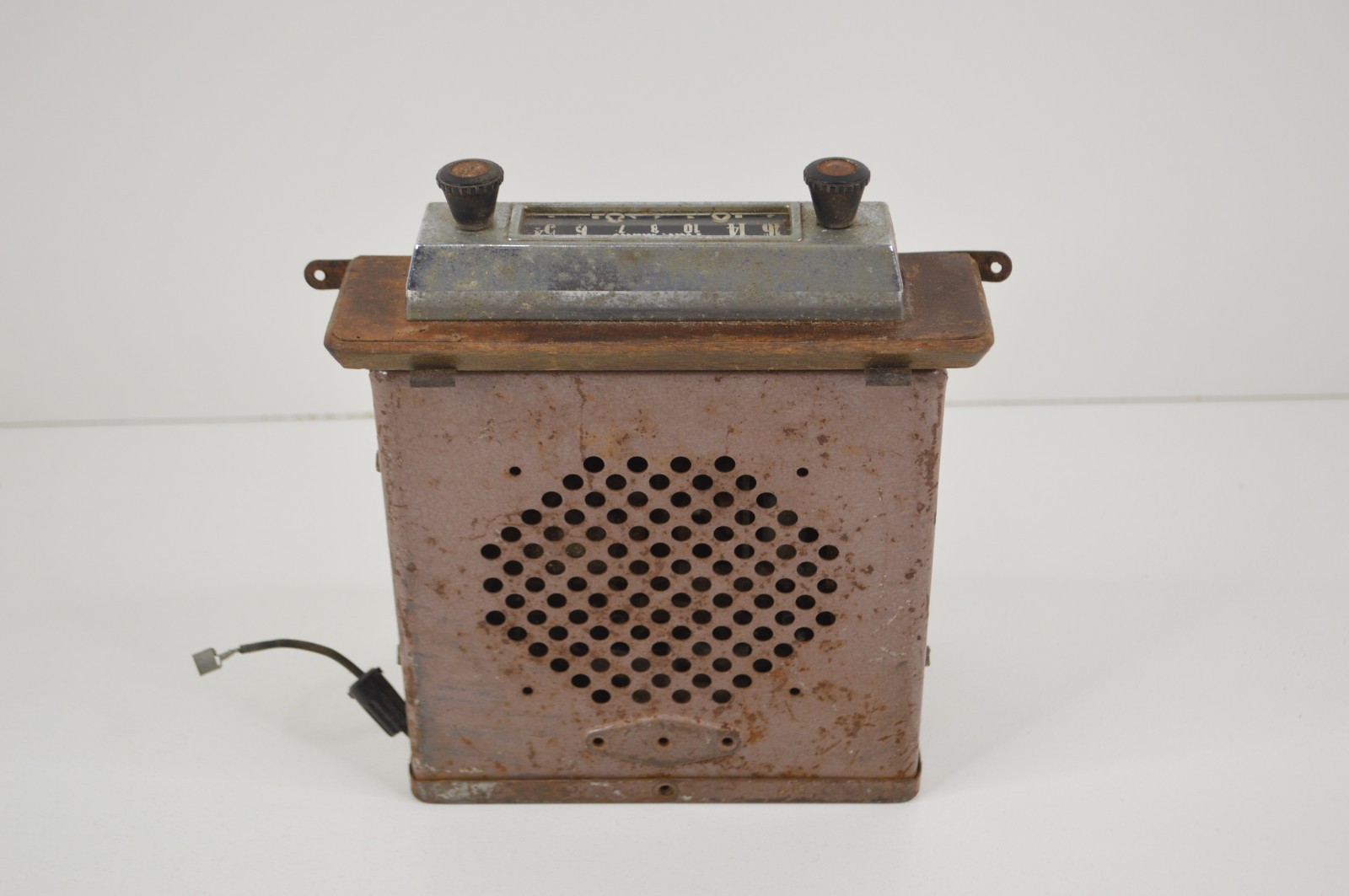 Vintage Automatic Brand AM Car Radio Vacuum Tube 1950s 1960s UNTESTED