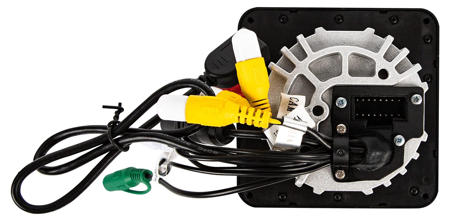 Marine Audio System with 4-Inch Display, Bluetooth, USB & Built-in Amplifier