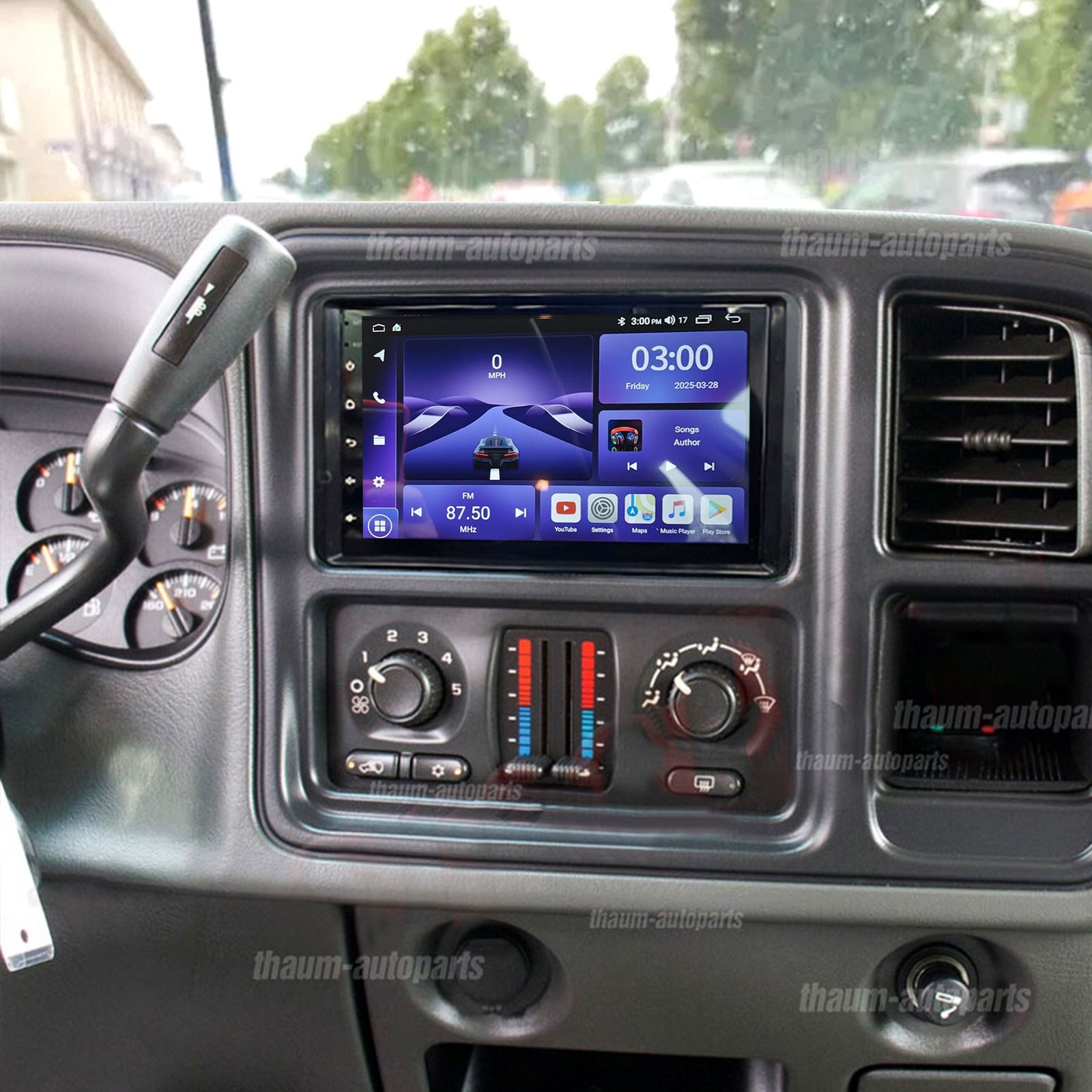 7″ Car Radio 2003-2006 For GMC Sierra 1500 2500 3500 CarPlay GPS Headunit +CAM