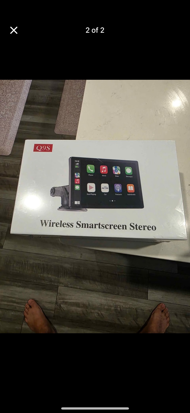Hauxiy Q9S Smartscreen Stereo Wireless Touch Display With Voice Control