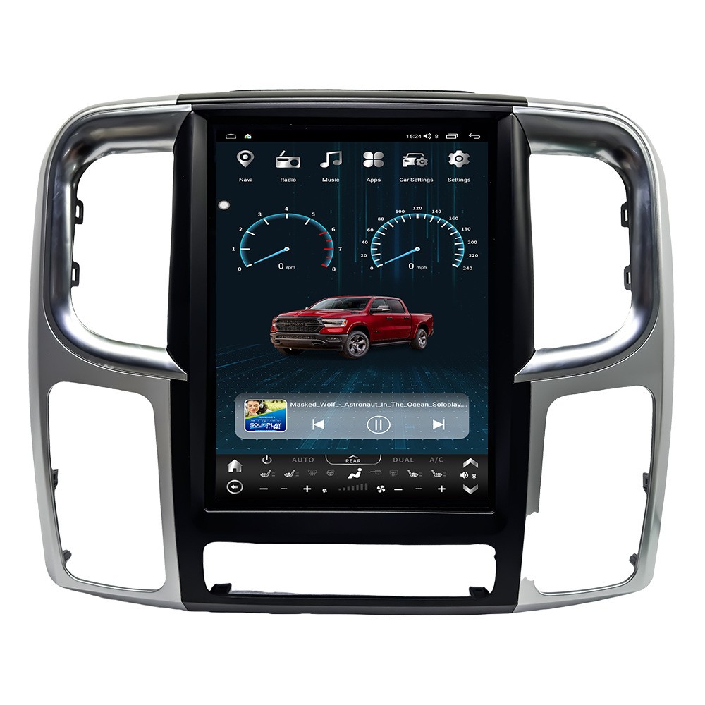 13″ For 2013-2018 Dodge RAM Truck Android Car Stereo Radio Carplay GPS Navi