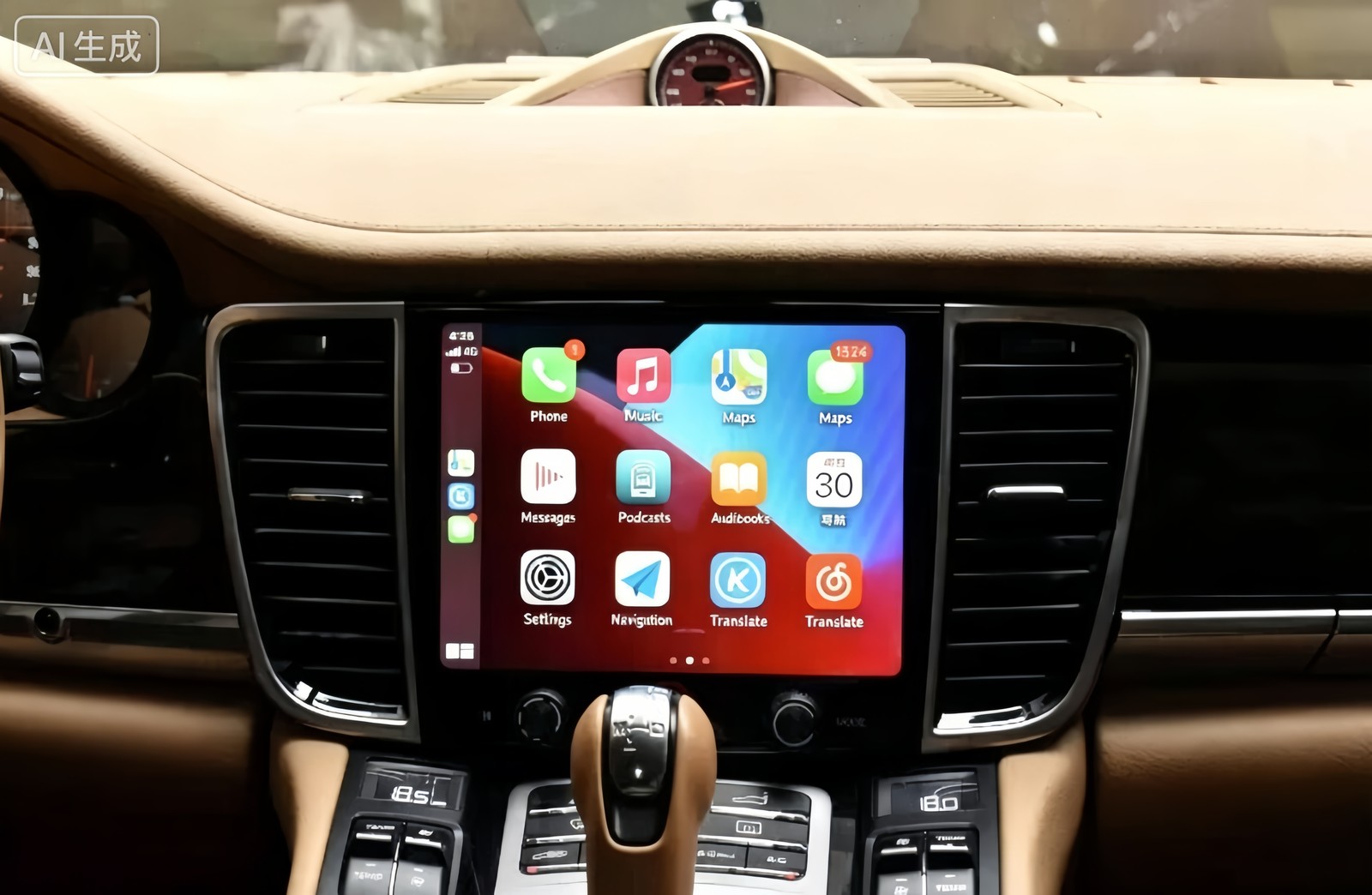 8.4”Tesla Screen Car Stereo Radio Carplay 6+128G For 2010-2017 Porsche Panamera