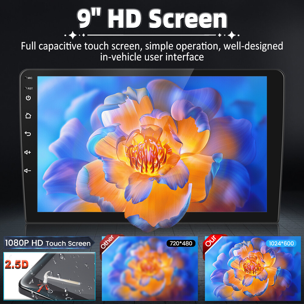 10″ Android 12 Car Radio Stereo Apple Carplay GPS Nav For Ford Mustang 10-14