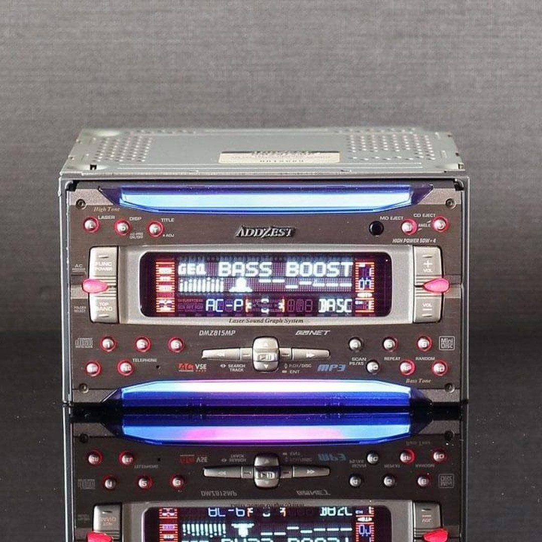 Clarion ADDZEST DMZ815MP 2DIN CD MD Car Audio Player Tuner 24bitDAC Japan
