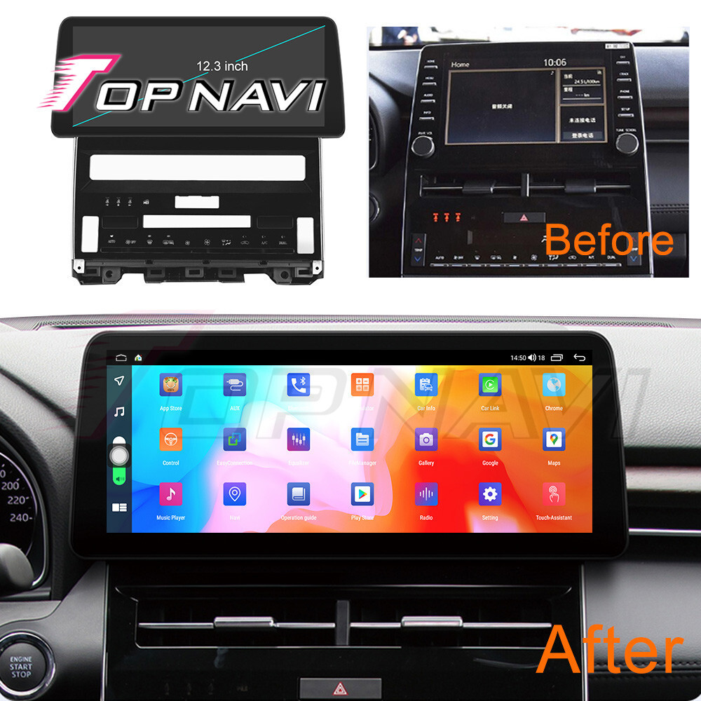 Car Stereo Radio for Toyota Avalon 2019-2021 GPS Navigation 4G RDS Androind 12.0