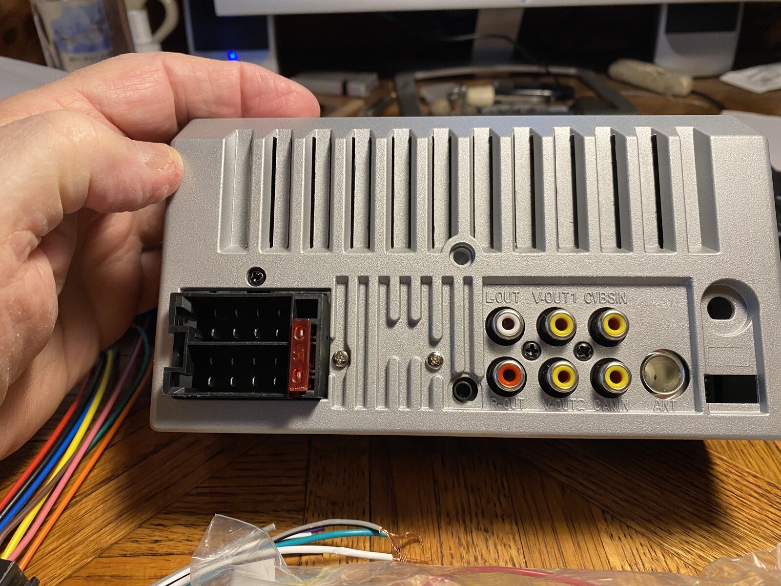 Leadfan In Dash Radio With Backup Camera