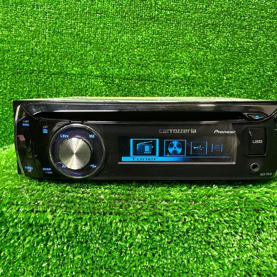 Pioneer Carrozzeria DEH-P640 1DIN Car Audio CD USB Added Bluetooth