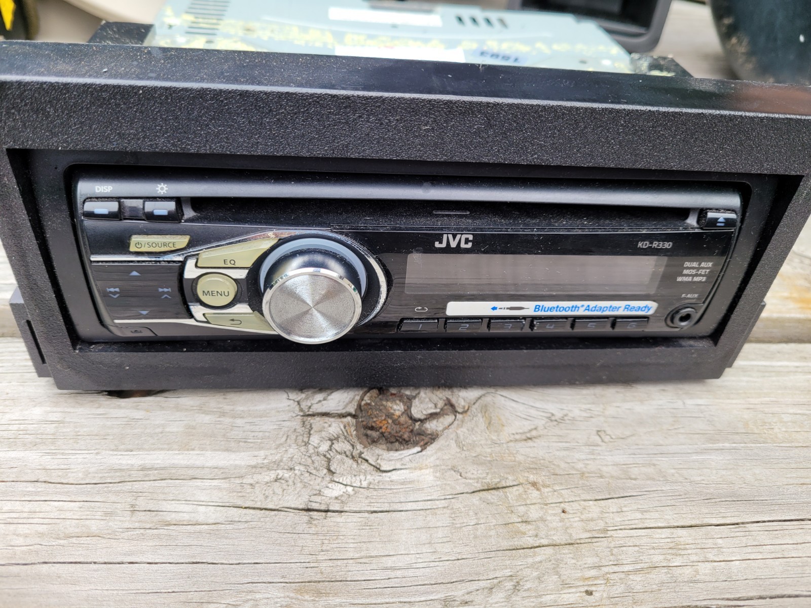 JVC KD-R330 Detachable Face CD Receiver AM/FM 50Wx4 Car Stereo Tested